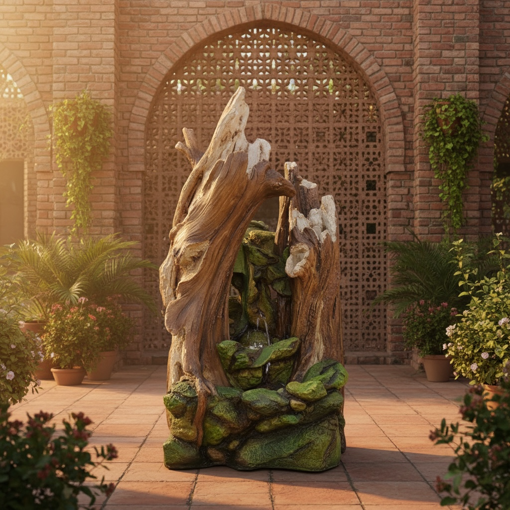 Timber-wood Fountain