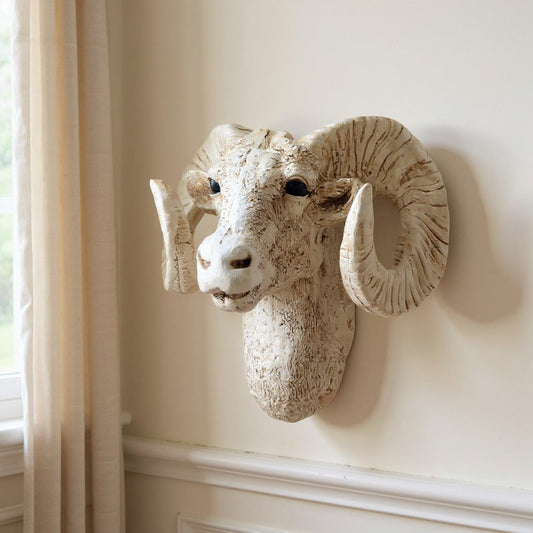 Markhor Head Wall Sculpture