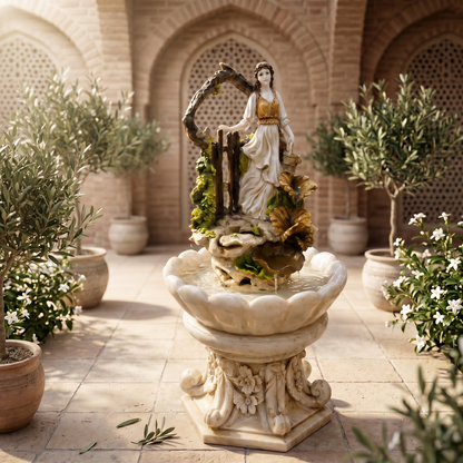 Cottage Girl Fountain