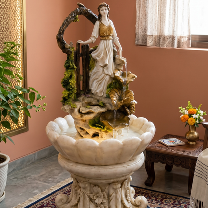 Cottage Girl Fountain