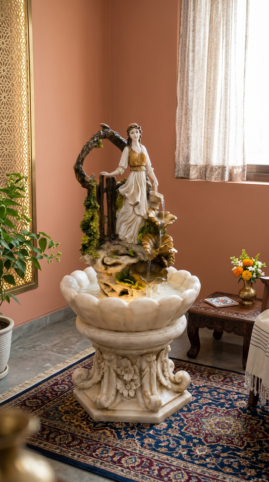 Cottage Girl Fountain