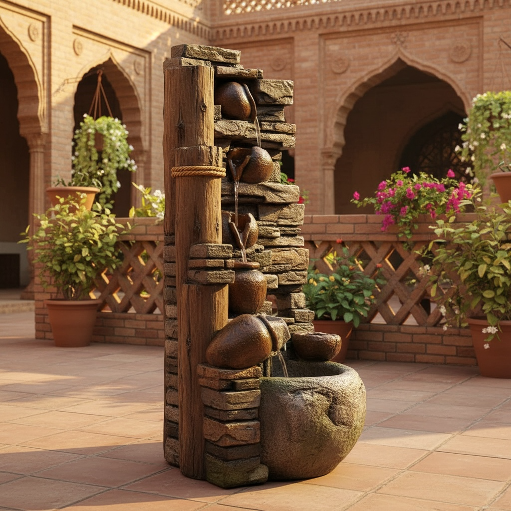 Golden Pot Fountain