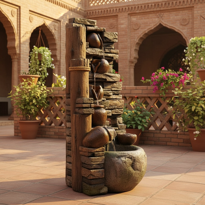 Golden Pot Fountain