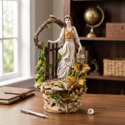 Cottage Girl Fountain
