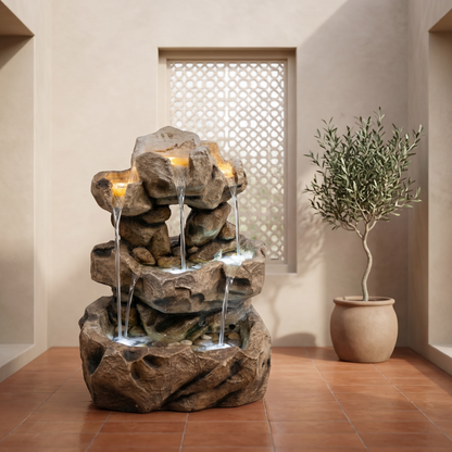 Sand Stone Glow Fountain