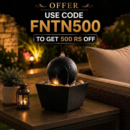 Obsidian Sphere Fountain