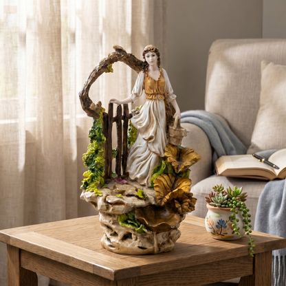 Cottage Girl Fountain