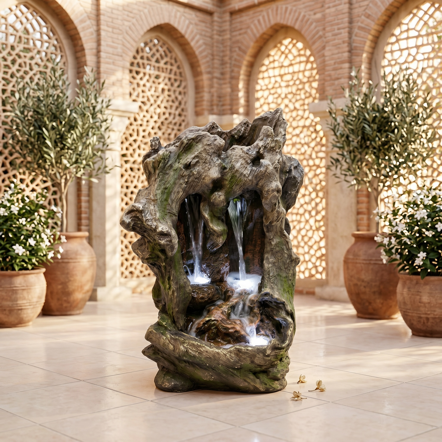 Enchanted Driftwood Fountain