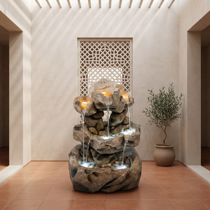 Sand Stone Glow Fountain