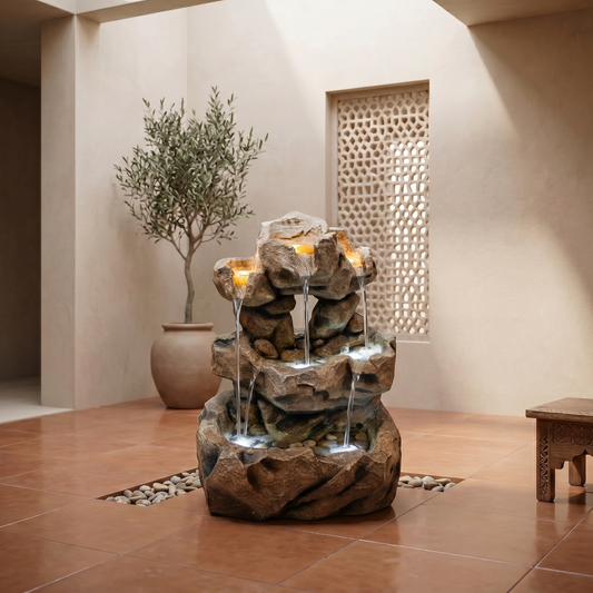 Sand Stone Glow Fountain