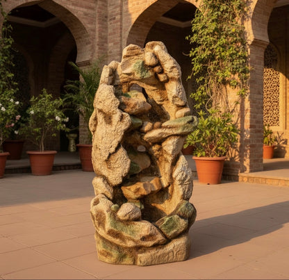 Stone Glow Fountain