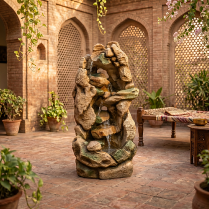 Stone Glow Fountain