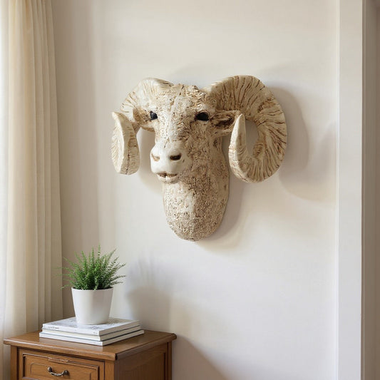 Markhor Head Wall Sculpture