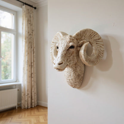 Markhor Head Wall Sculpture