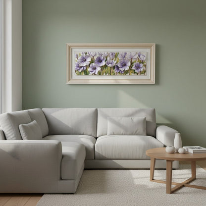 Resin Floral Frame