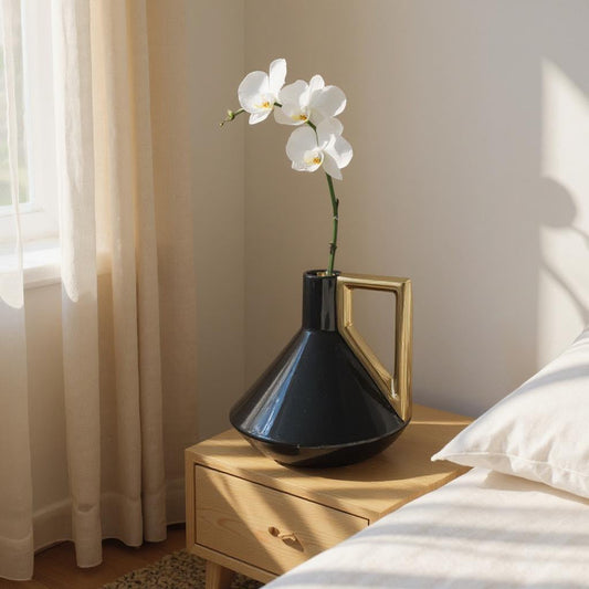 Midnight Glamour Vase