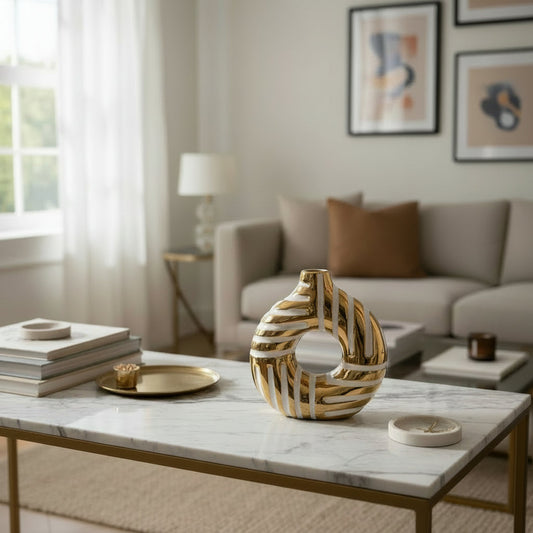 Striped Solaris Vase